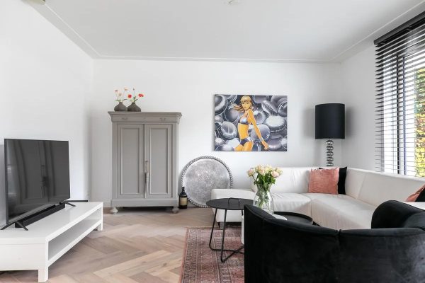 Budget-Line Naarden Dubbel Gerookt Wit Olie Visgraat Parket  OP=OP!